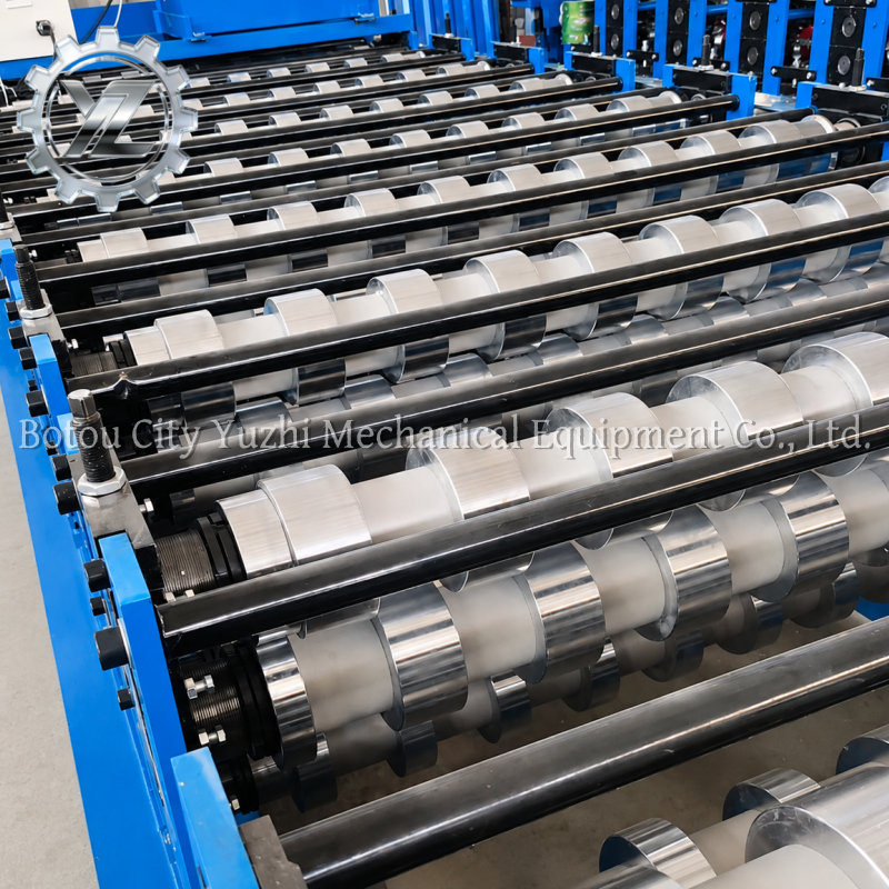 Quenched chrome forming rollers for C8 C10 C20 C21 C44 roof panel machine