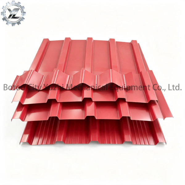 storage shed roll forming machine finished product Storage Shed / Tool‑Shed Roll Forming Machine