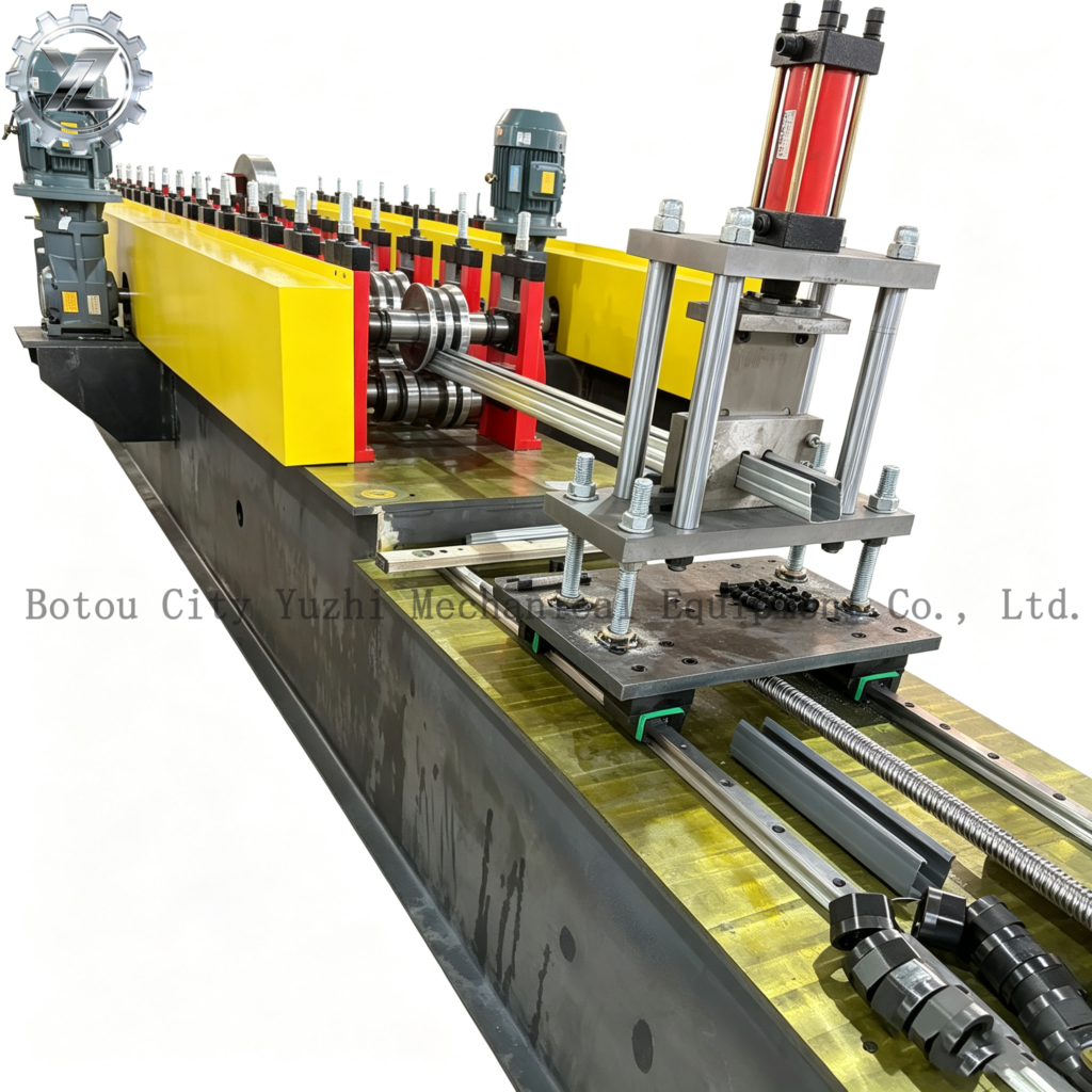 Cold roll forming production line