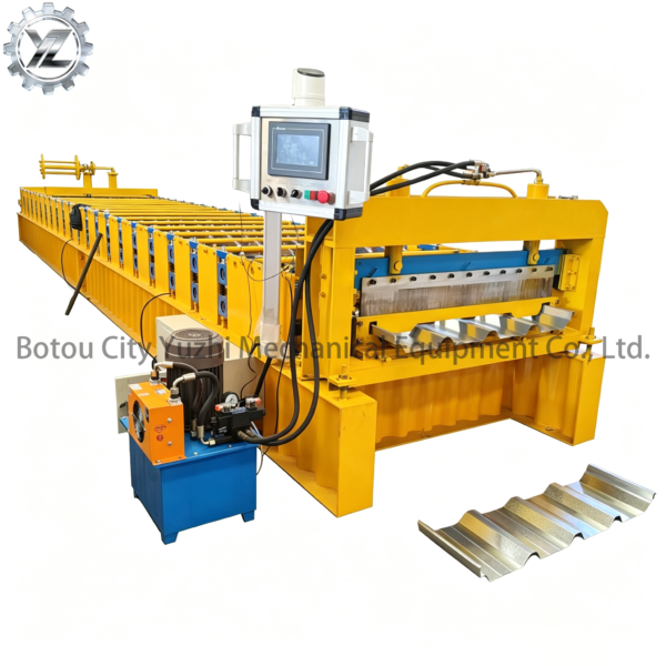 Wide Standing Seam Roof Panel Roll Forming Machine | Widen Angle Chi Roof Machine