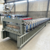 PV Standing Seam Roof Panel Roll Forming Machine, BIPV Solar Angle Chi Roof Sheet Making Machine