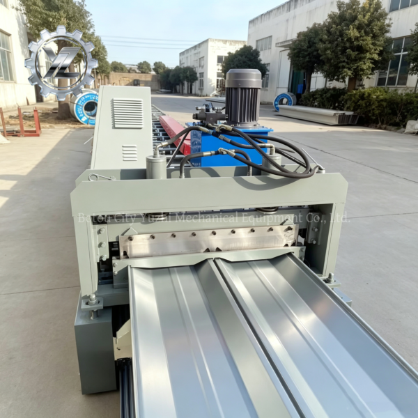 PV Standing Seam Roof Panel Roll Forming Machine, BIPV Solar Angle Chi Roof Sheet Making Machine