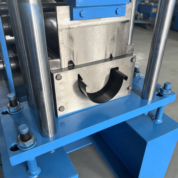 Half Round Gutter Roll Forming Machine | Automatic Rain Gutter Making Machine