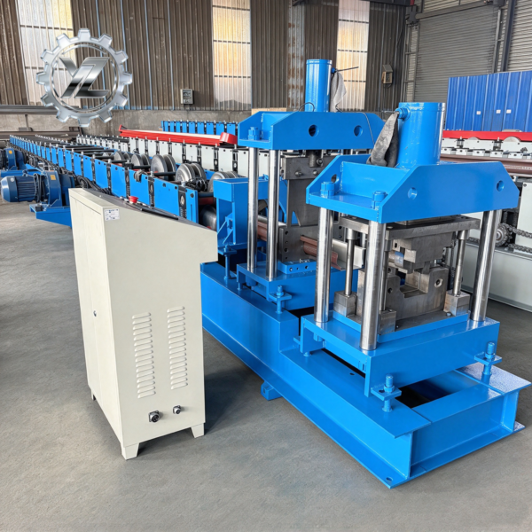 K Series Flaring Roof Gutter Machine | Metal Rain Gutter Roll Forming Equipment