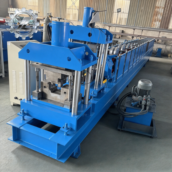 K Series Flaring Roof Gutter Machine | Metal Rain Gutter Roll Forming Equipment